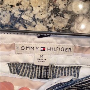 Tommy Hilfiger Striped Knee Length Skirt, 14